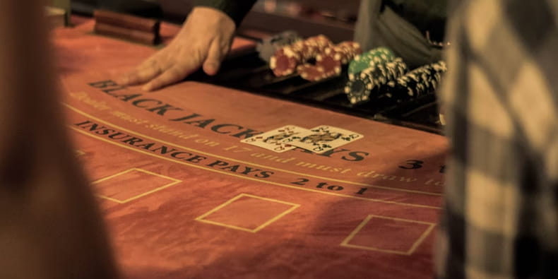 Holland Casino Amsterdam Blackjack Table