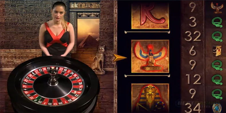 Live Book of Ra Roulette