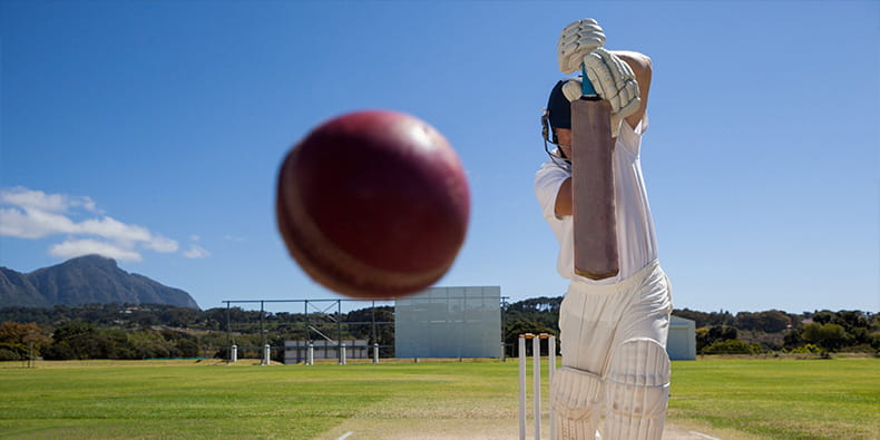 Serangan Kuat Pemain Cricket Pro