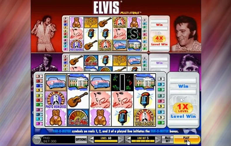 Elvis Multi Strike Gameplay