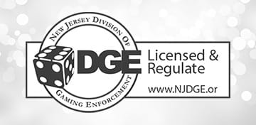 Licensed and Regulated Seal by the NJDGE