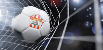 Sepak Bola dengan Logo Negara PEI