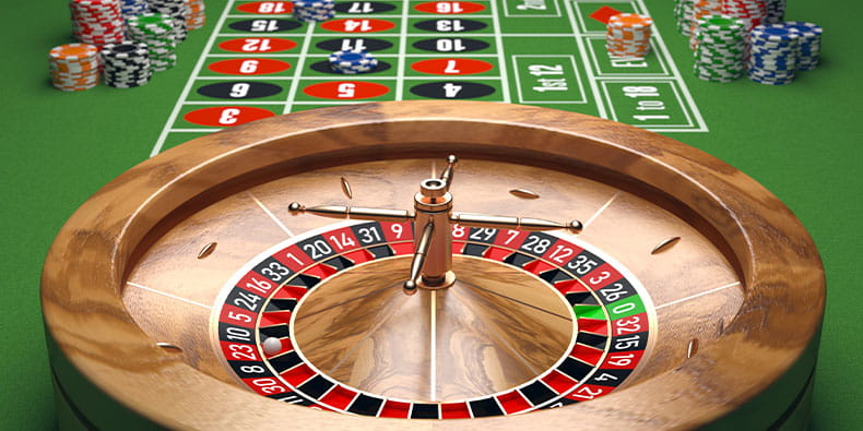 Roulette Wooden Wheel