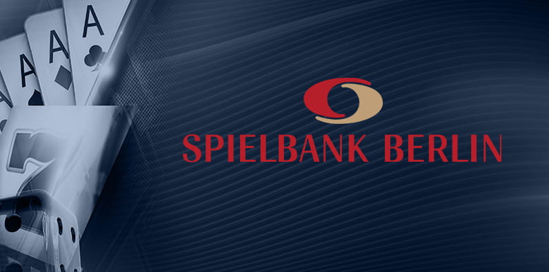 Spielbank Berlin Logo on a Building