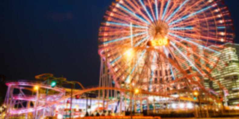 Blurry Amusement Park