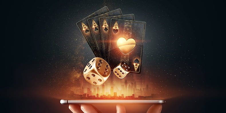 Smartphone Cards and Dice