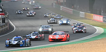 24 Hour Le Mans Racetrack