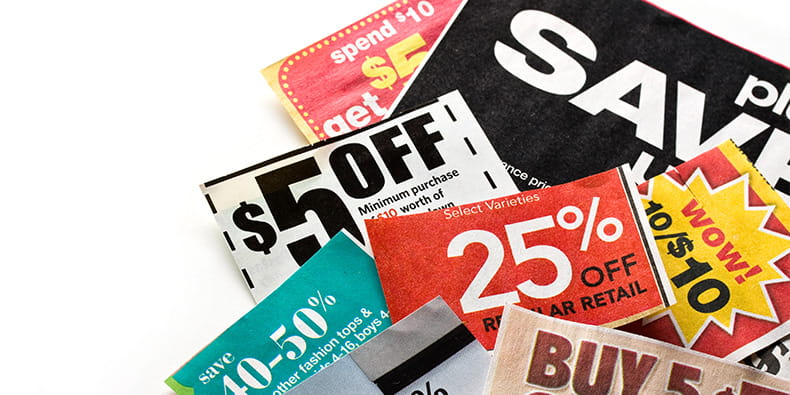 Saving Money Using Coupons