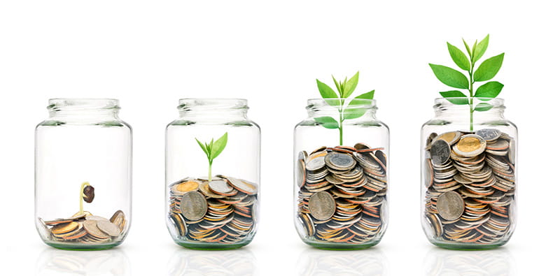 Jar with Coins and Coins Piles 