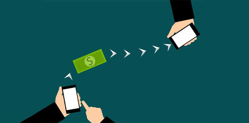 Phone-to-phone money transfer