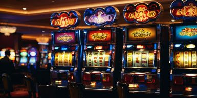 Online slot game and traditional slot machine