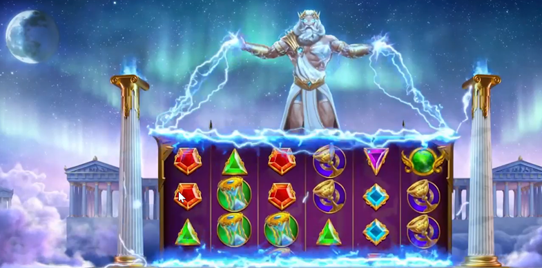 Gates of Olympus Roulette bonus round slot game by Pragmatic Play