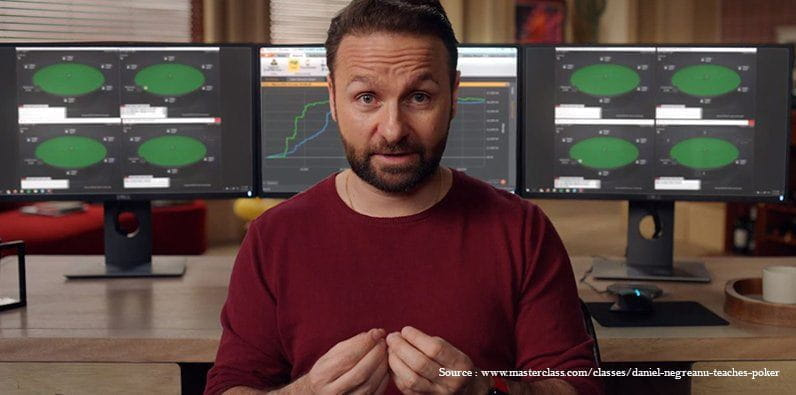 Lecciones de póker de Daniel Negreanu en MasterClass