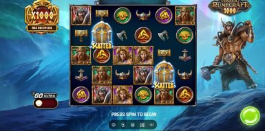 The base game of Viking Runecraft 1000 by Play'N GO.